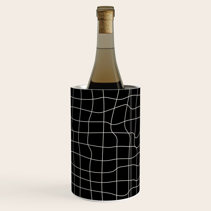 Warp Grid: Midnight Black Edition Wine Chiller Gallery Image 2