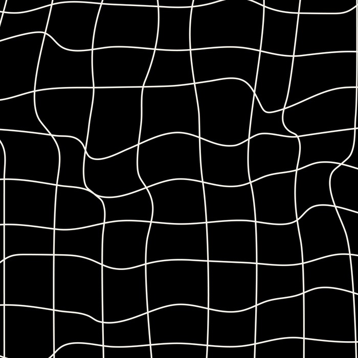 Warp Grid: Midnight Black Edition Coffee Mug Gallery Image 2
