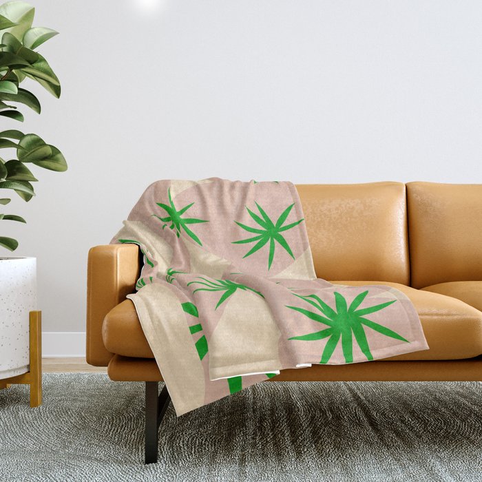 Abstract B01 Throw Blanket Gallery Image 1