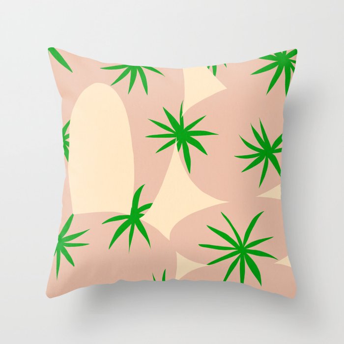 Abstract B01 Throw Pillow Gallery Image 1