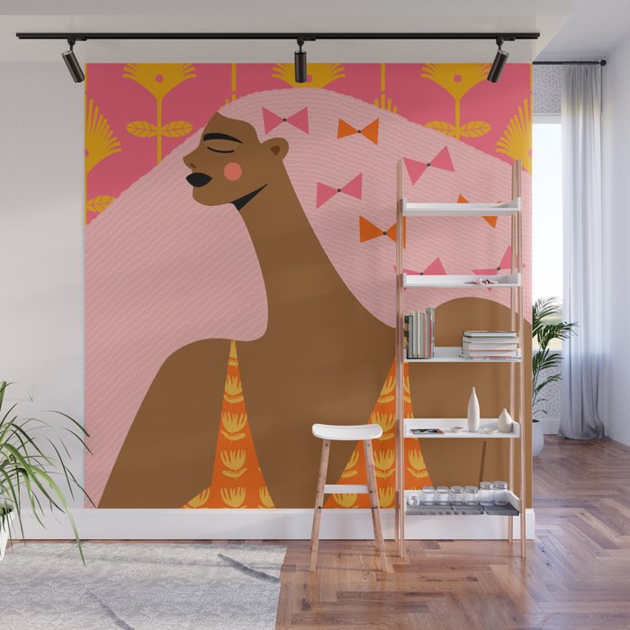 Bow Stacking Queen Wall Mural Gallery Image 1