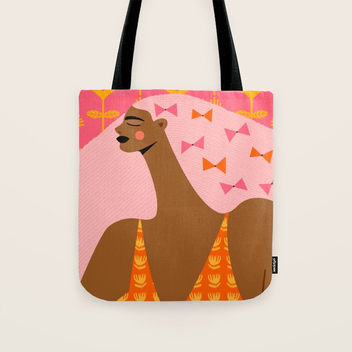 Bow Stacking Queen Tote Bag Gallery Image 1