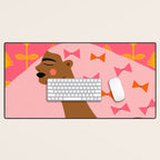 Bow Stacking Queen Desk Mat Gallery Image 1