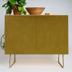 Mustard Velvet Credenza Gallery Image 1