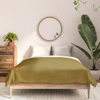 Mustard Velvet Comforter Gallery Image 3