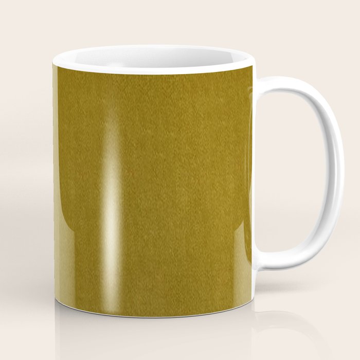 Mustard Velvet Coffee Mug Gallery Image 1