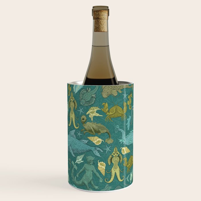 Deepsea Cryptids in Sea Green Wine Chiller Gallery Image 3