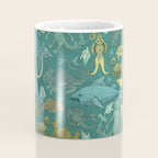 Deepsea Cryptids in Sea Green Coffee Mug Gallery Image 4