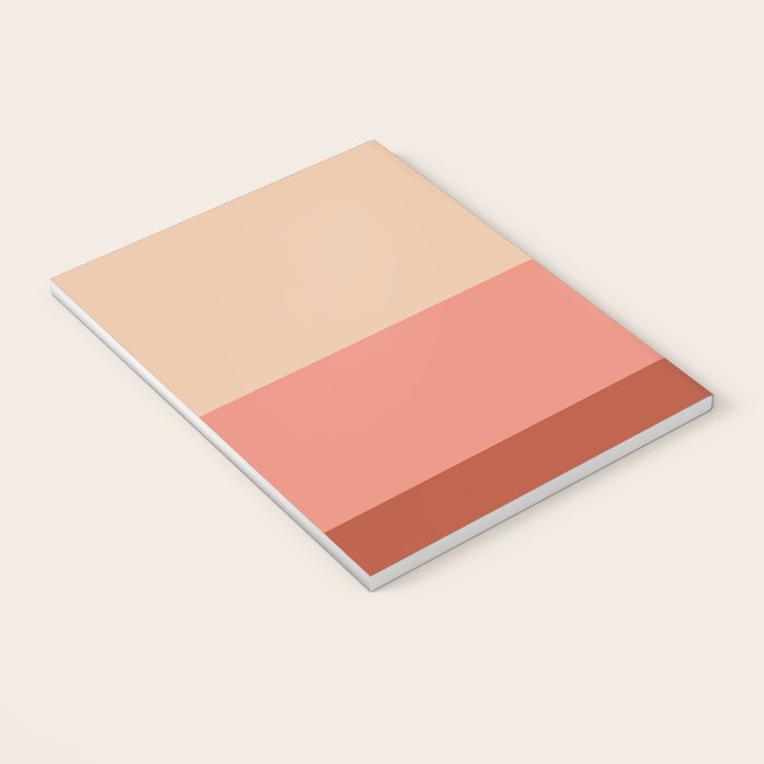 terracotta color block   Notebook Gallery Image 3