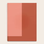 terracotta color block   Notebook Gallery Image 4