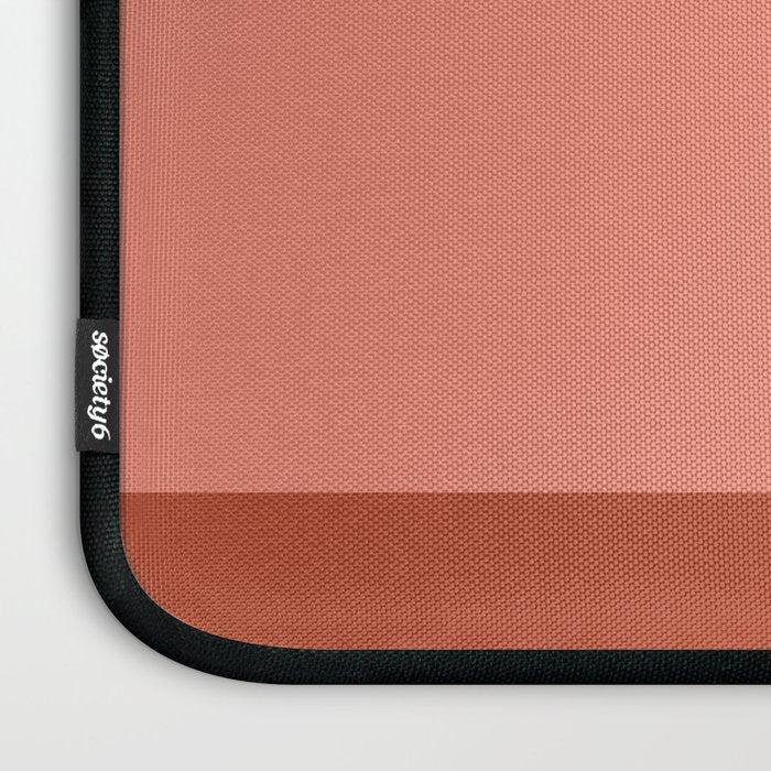 terracotta color block   Laptop Sleeve Gallery Image 3