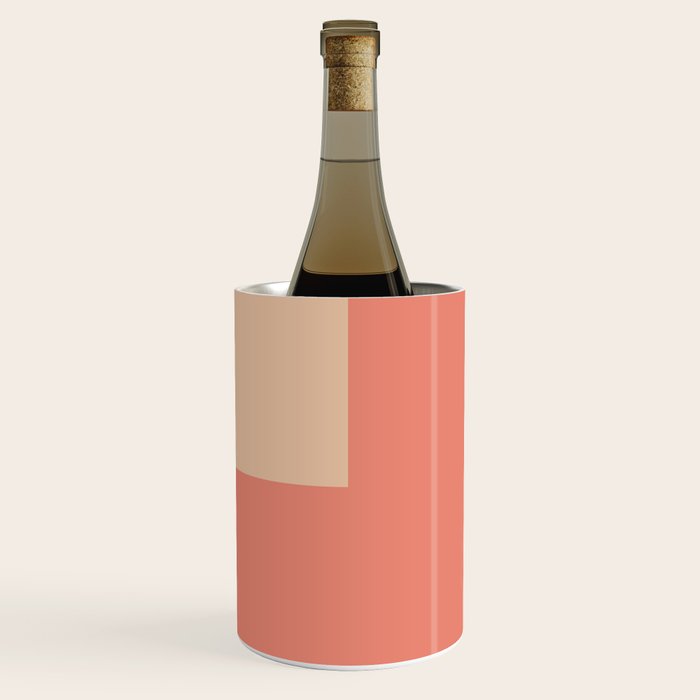 terracotta color block   Wine Chiller Gallery Image 1