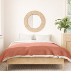 terracotta color block   Duvet Cover Gallery Image 3