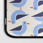 Blue Seagulls Pattern Laptop Sleeve Gallery Image 3