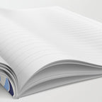 Blue Seagulls Pattern Notebook Gallery Image 2