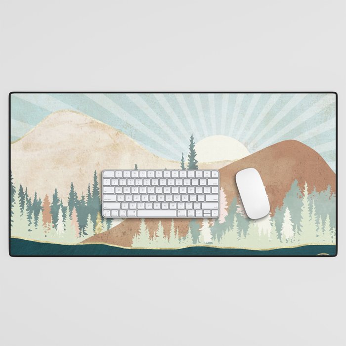 Autumn Sun Desk Mat Gallery Image 1