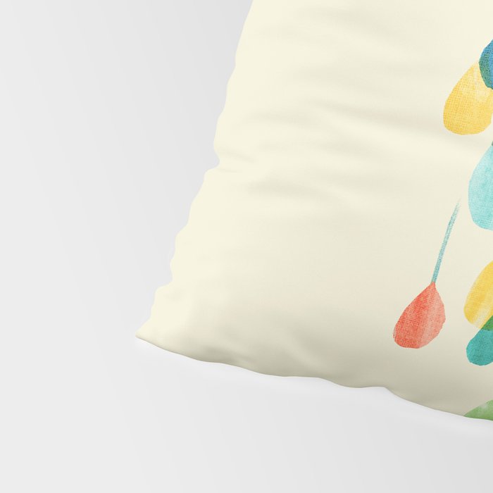 cloudy with a chance of rainbow Pillow Sham Gallery Image 4