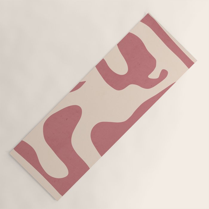 Modern Abstract Shapes 88 Yoga Mat Gallery Image 1