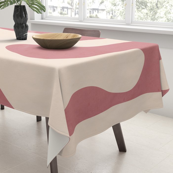 Modern Abstract Shapes 88 Tablecloth Gallery Image 3