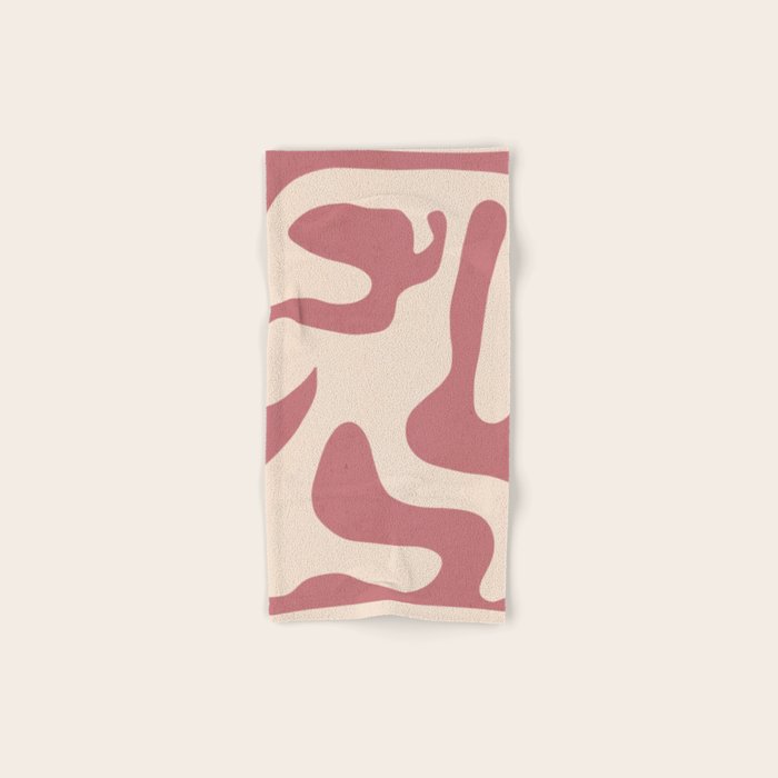 Modern Abstract Shapes 88 Bath Towel Gallery Image 1