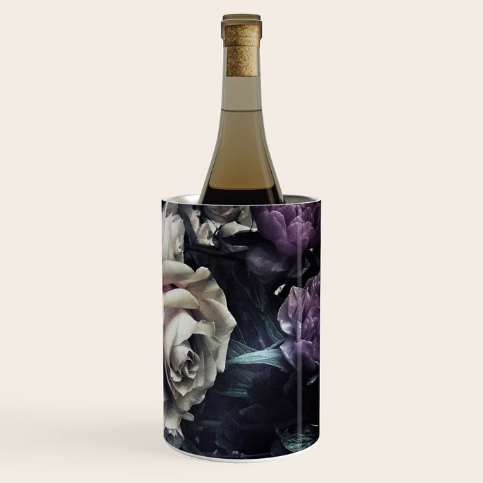 Roses peonies vintage style old masters flowers blooms Wine Chiller Gallery Image 3