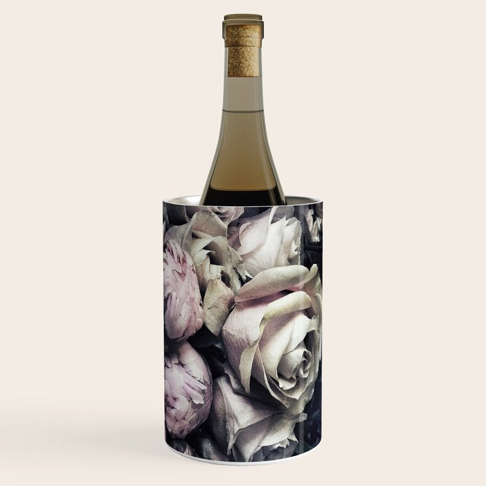 Roses peonies vintage style old masters flowers blooms Wine Chiller Gallery Image 1