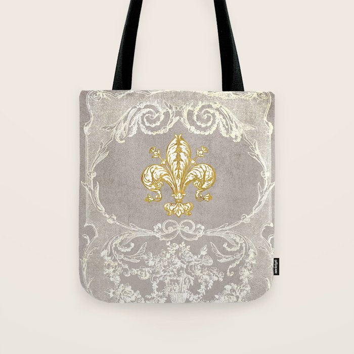 Fleur De Lis Tote Bag Gallery Image 1