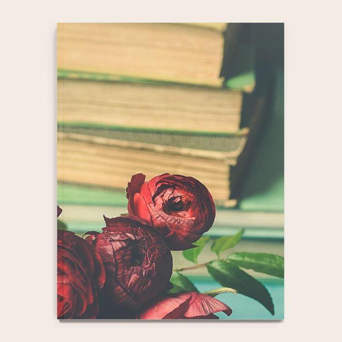 Books and Flowers Notebook Gallery Image 4