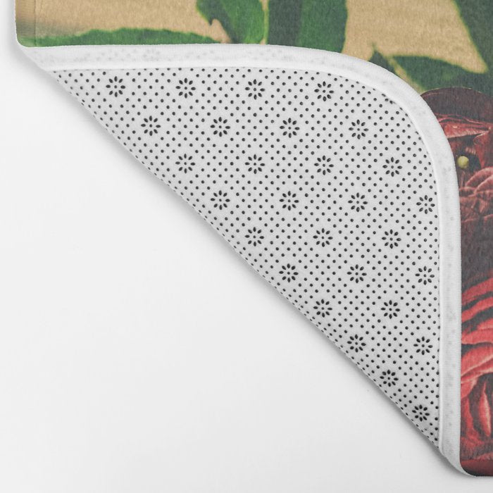 Books and Flowers Bath Mat Gallery Image 2