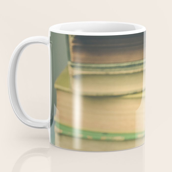 Books and Flowers Coffee Mug Gallery Image 3