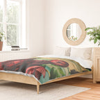 Books and Flowers Duvet Cover Gallery Image 2