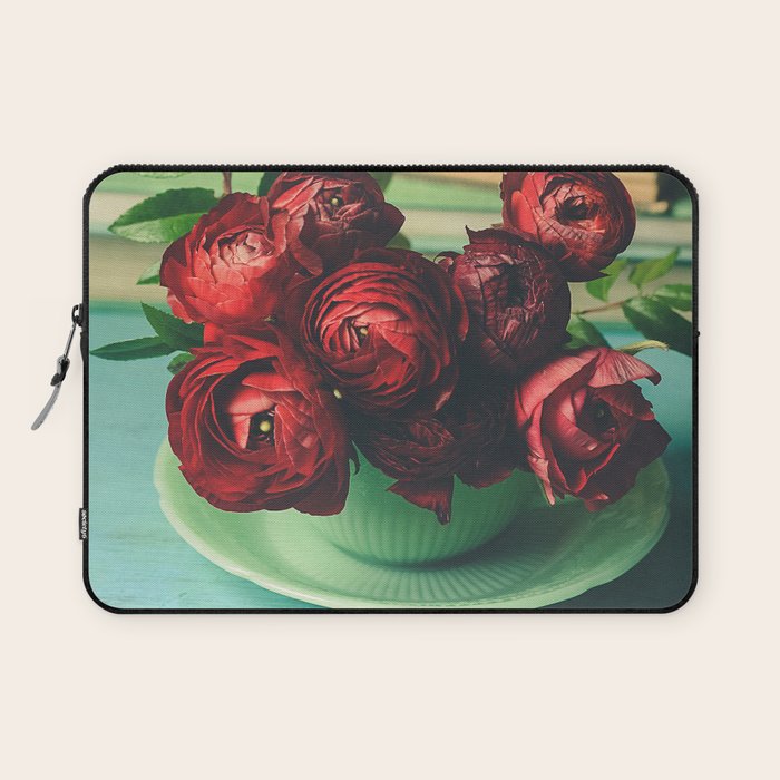 Books and Flowers Laptop Sleeve Gallery Image 1