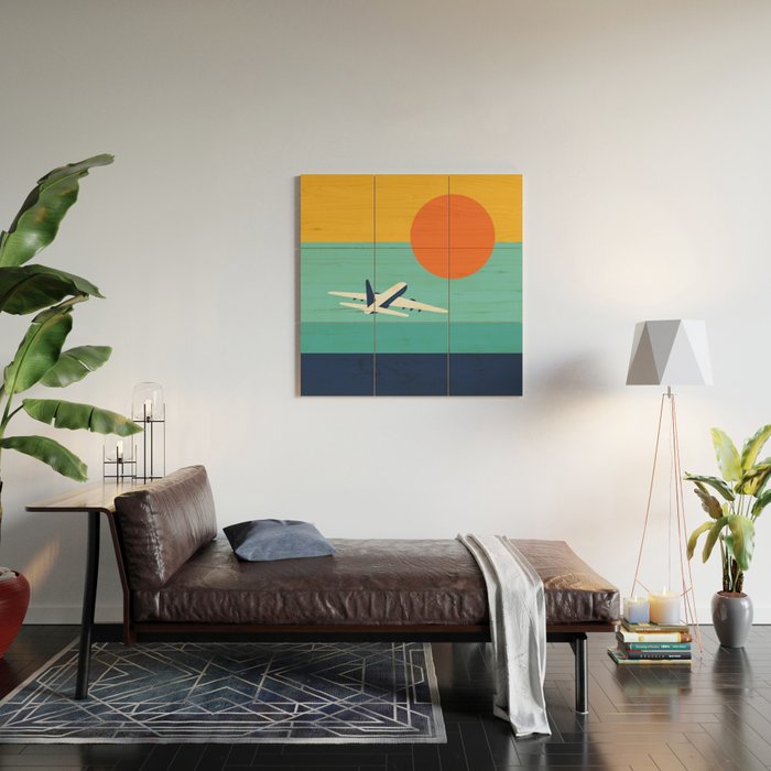 Fly Away Wood Wall Art Gallery Image 2