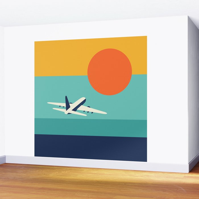 Fly Away Wall Mural Gallery Image 2