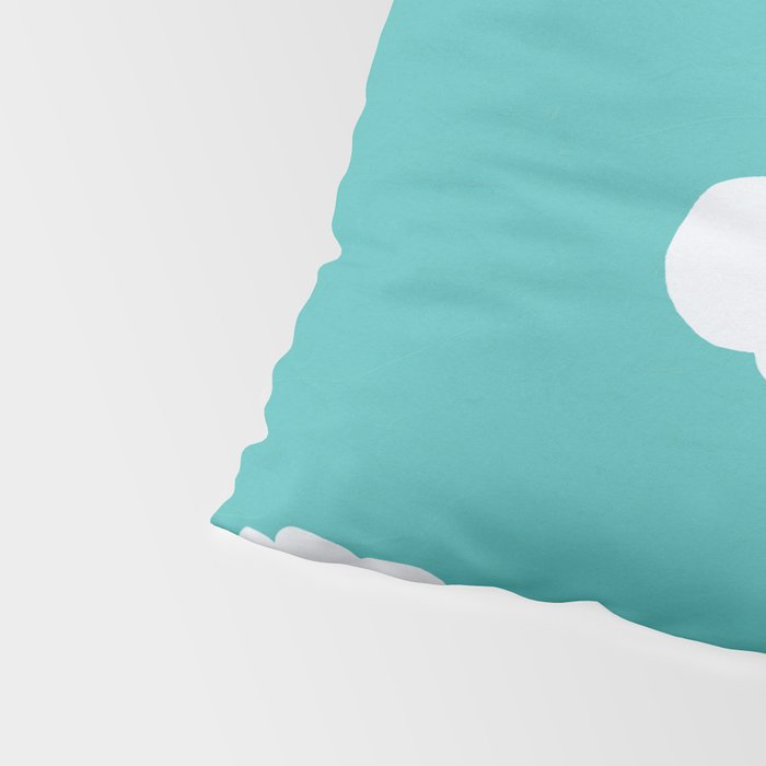 Cartoon Clouds Pattern Pillow Sham Gallery Image 4