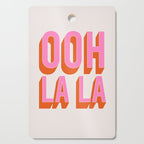 Ooh La La (Pink) Cutting Board Gallery Image 1