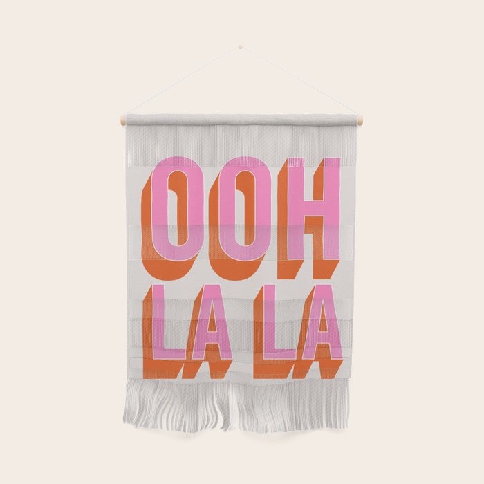 Ooh La La (Pink) Wall Hanging Gallery Image 1