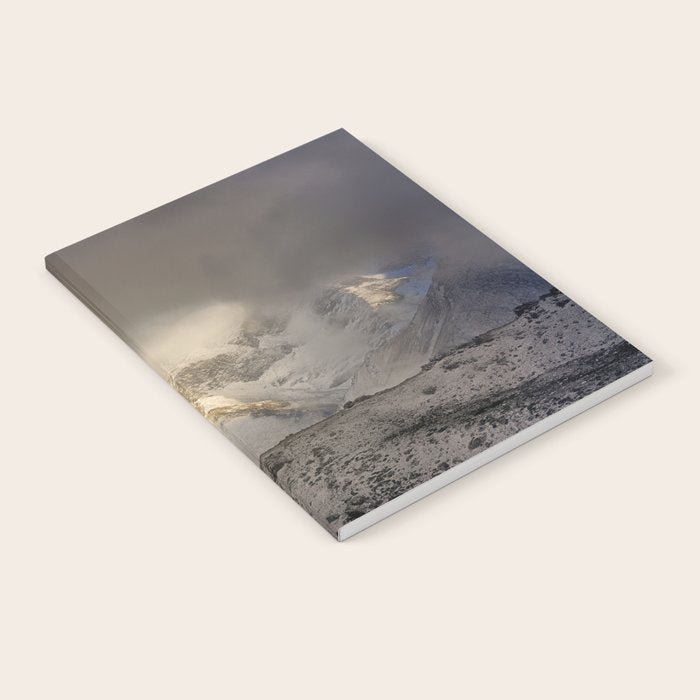 The Mountains are calling, and I must go.  John Muir. Vintage. Notebook Gallery Image 1