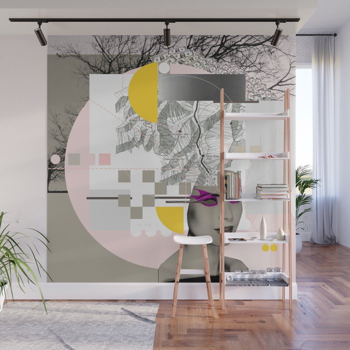 pink dream woman · gk Wall Mural Gallery Image 1