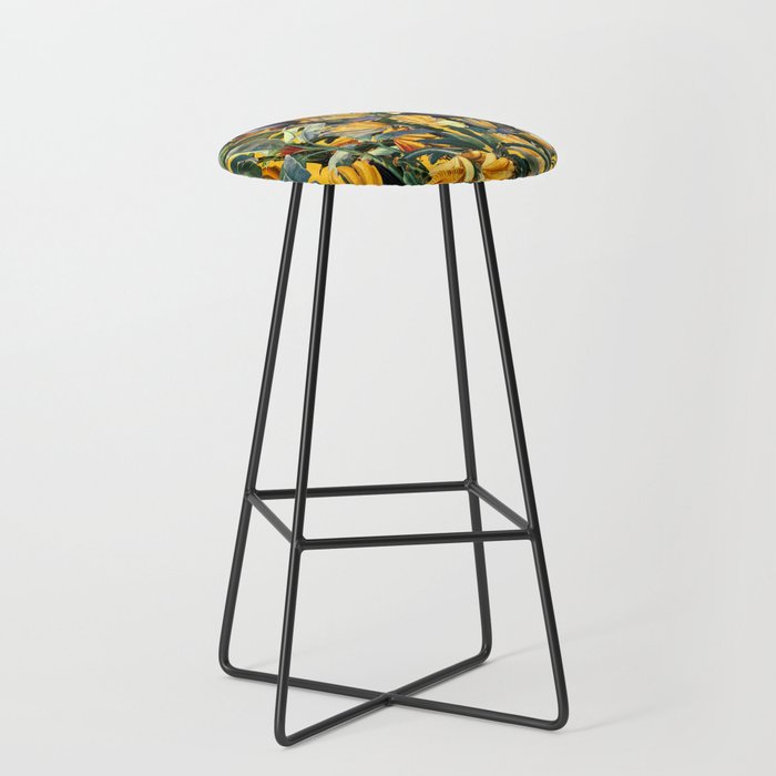 Banana and Leaf Garden Stool Gallery Image 1