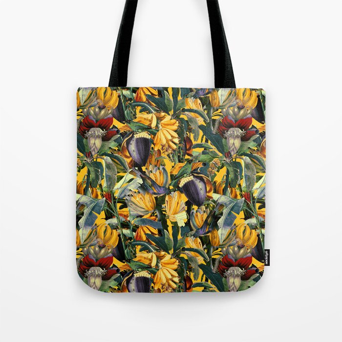 Banana and Leaf Garden Tote Bag Gallery Image 1