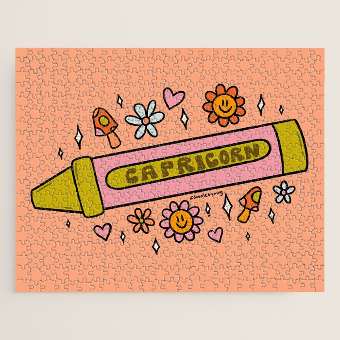 Capricorn Crayon Jigsaw Puzzle Gallery Image 1