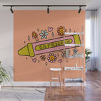 Capricorn Crayon Wall Mural Gallery Image 1