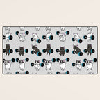 OLYMPIC LIFTING FRENCHIE Desk Mat Gallery Image 3