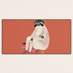 Just Slothin' Around Desk Mat Gallery Image 3