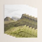 Quiraing Landscape | Nature Travel Photography Art Print | Isle of Skye in Scotland Wrapping Paper Gallery Image 3