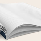 Gradient Arch II Natural Blue Mid Century Modern Rainbow Notebook Gallery Image 2