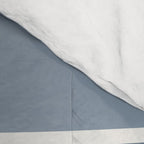 Gradient Arch II Natural Blue Mid Century Modern Rainbow Comforter Gallery Image 4
