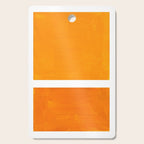 Antique Yellow  & Yellow Ochre Mid Century Modern Abstract Minimalist Rothko Color Field Squares Cutting Board Gallery Image 1