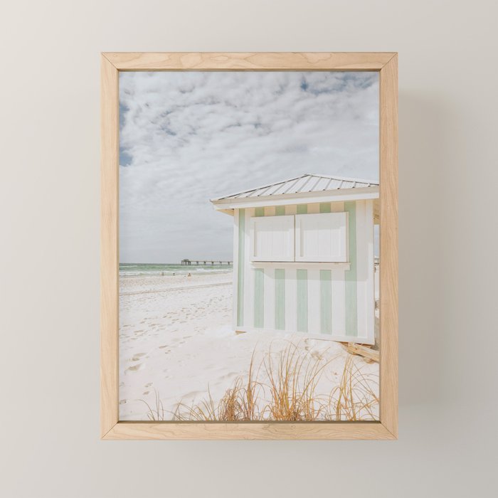 summer beach xxiii Mini Art Print Gallery Image 1